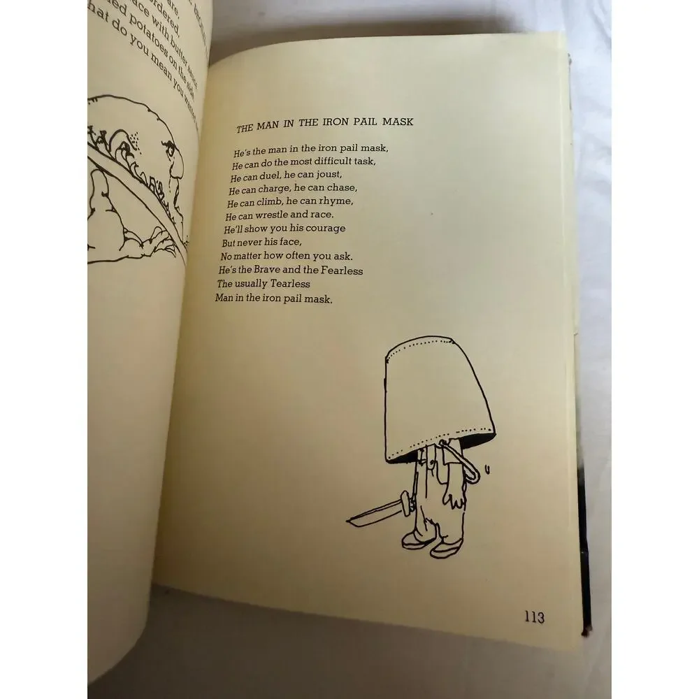 A Light In The Attic - Shel Silverstein - Snake Eye Music 1974 Edition Hardcover